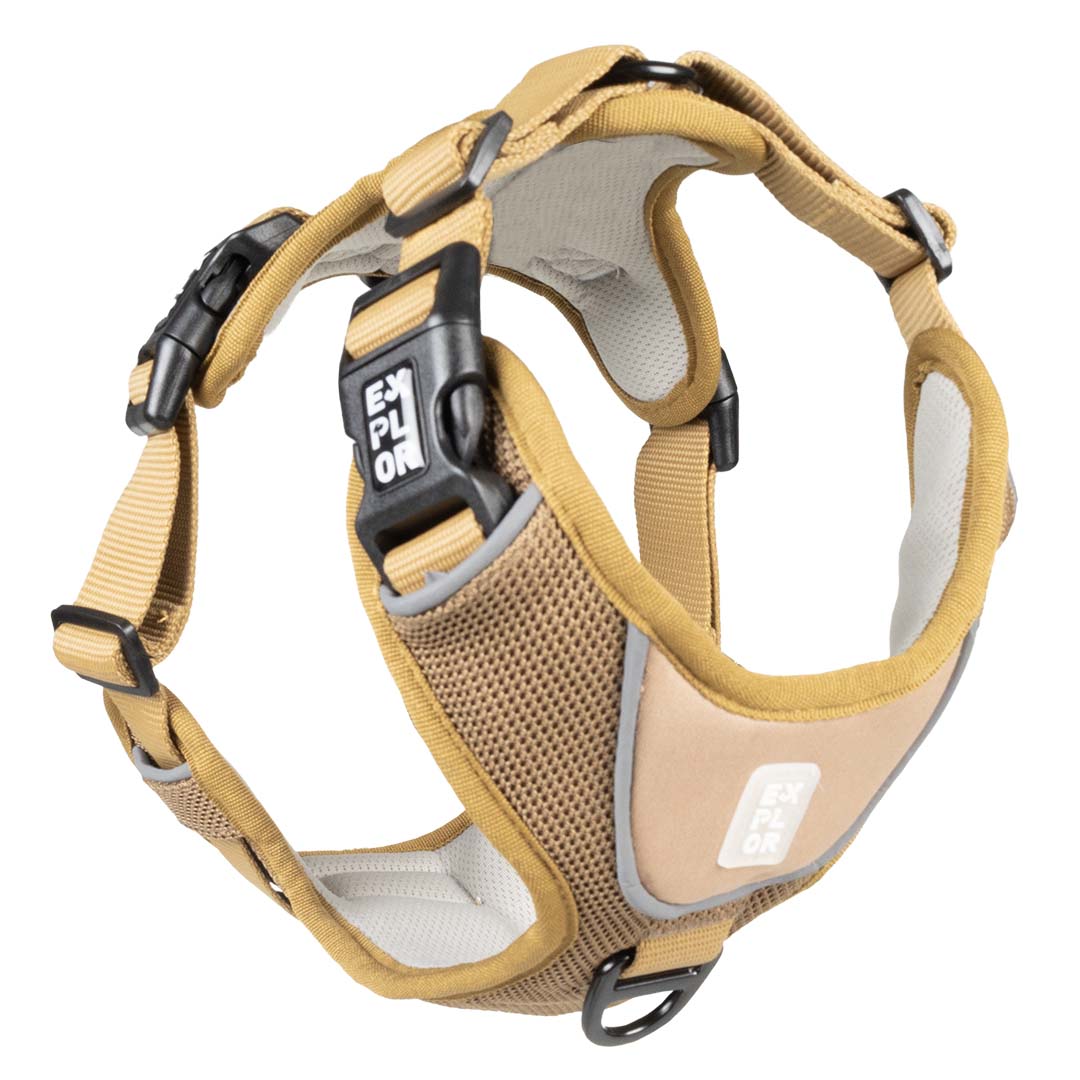 Duvoplus EXPLOR Ultimate Fit No-Pull-Geschirr - honey gold - M - 40-49cm - 49-65cm Duvoplus EXPLOR Ultimate Fit No-Pull-Geschirr - honey gold - M - 40-49cm - 49-65cm von DUVO