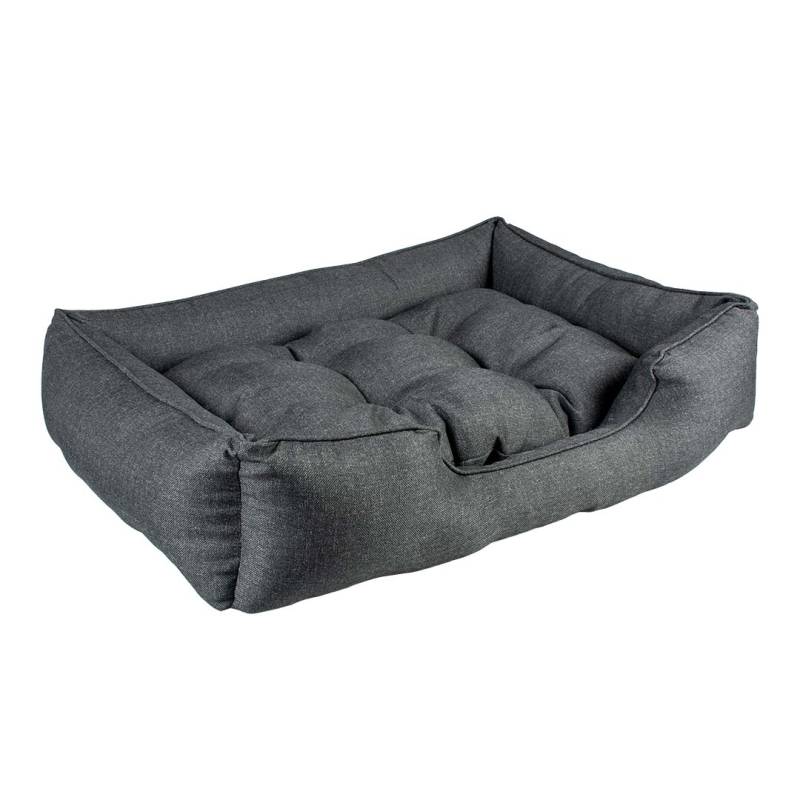 Duvoplus Hundebett Duratex - dunkelgrau - 80x60x16cm Duvoplus Hundebett Duratex - dunkelgrau - 80x60x16cm von DUVO