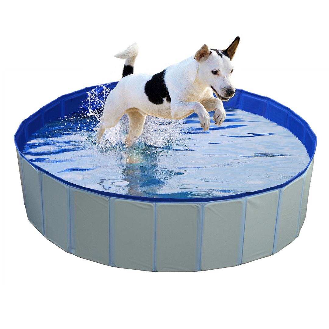Duvoplus Hundepool - blau - Ø80x30cm Duvoplus Hundepool - blau - Ø80x30cm von DUVO