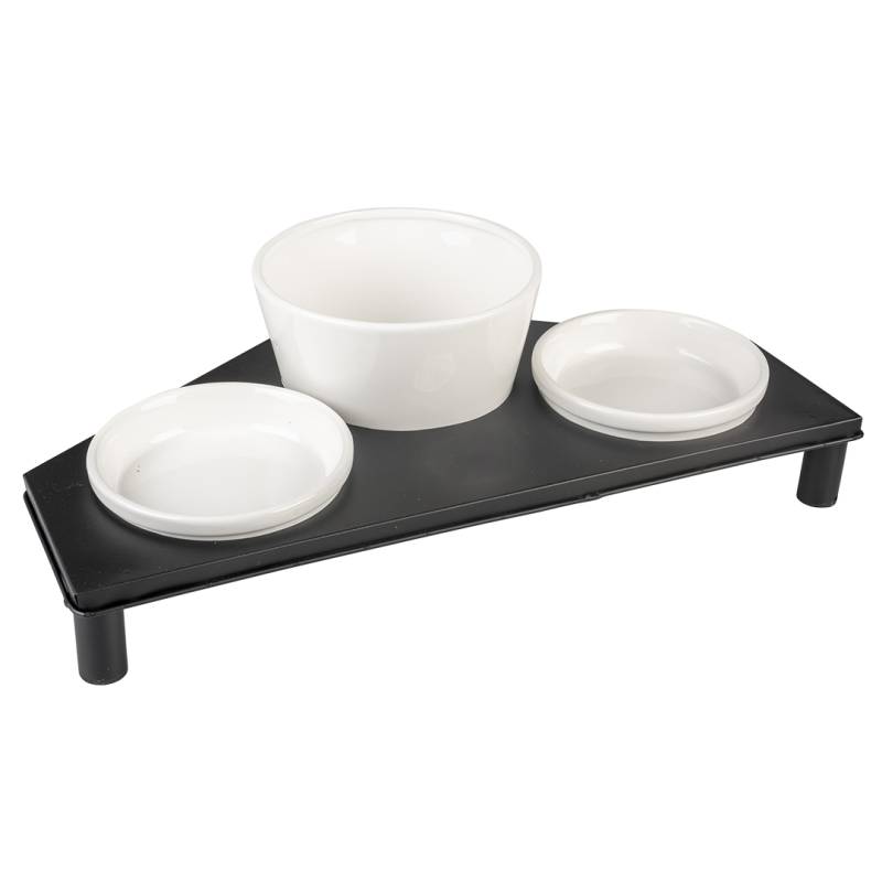 Duvoplus Napfset Stone Up Buffet Triangle Duvoplus Napfset Stone Up Buffet Triangle von DUVO