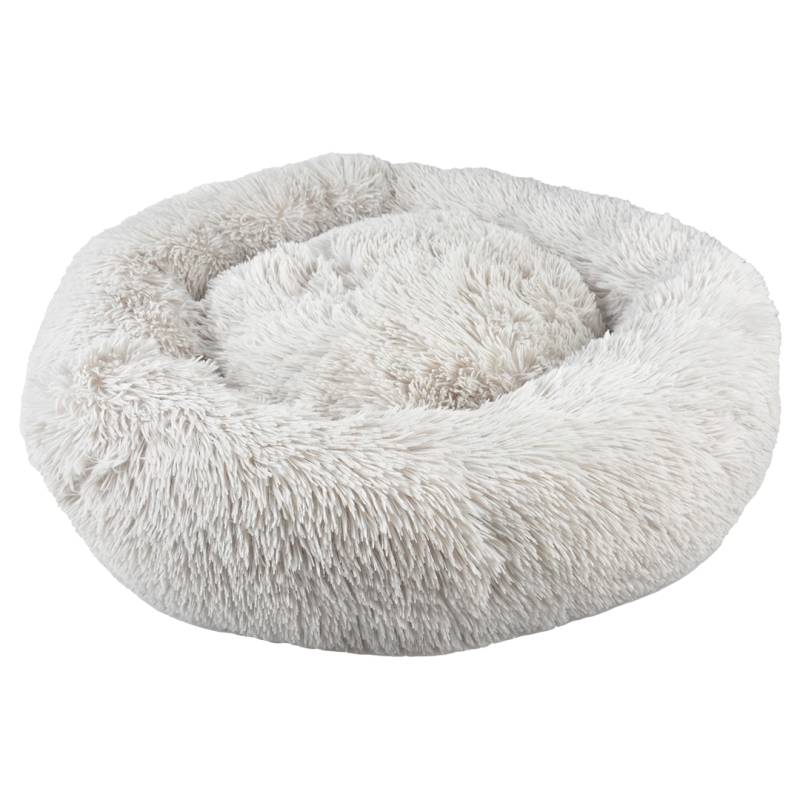 Duvoplus Plüschbett Cozy Donut - grau - 50x50x16cm Duvoplus Plüschbett Cozy Donut - grau - 50x50x16cm von DUVO