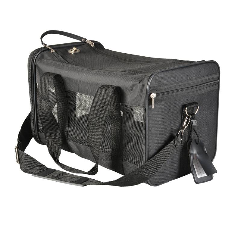 Duvoplus Reisetasche Nylon - schwarz - M - 50 x 27 x 29cm - max. 7kg Duvoplus Reisetasche Nylon - schwarz - M - 50 x 27 x 29cm - max. 7kg von DUVO
