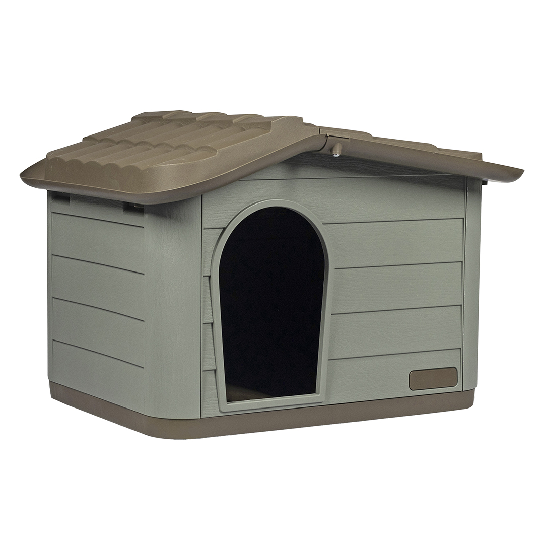 Duvoplus Tierhaus Pepita Eco - grün - 76 x 59 x 55cm Duvoplus Tierhaus Pepita Eco - grün - 76 x 59 x 55cm von DUVO