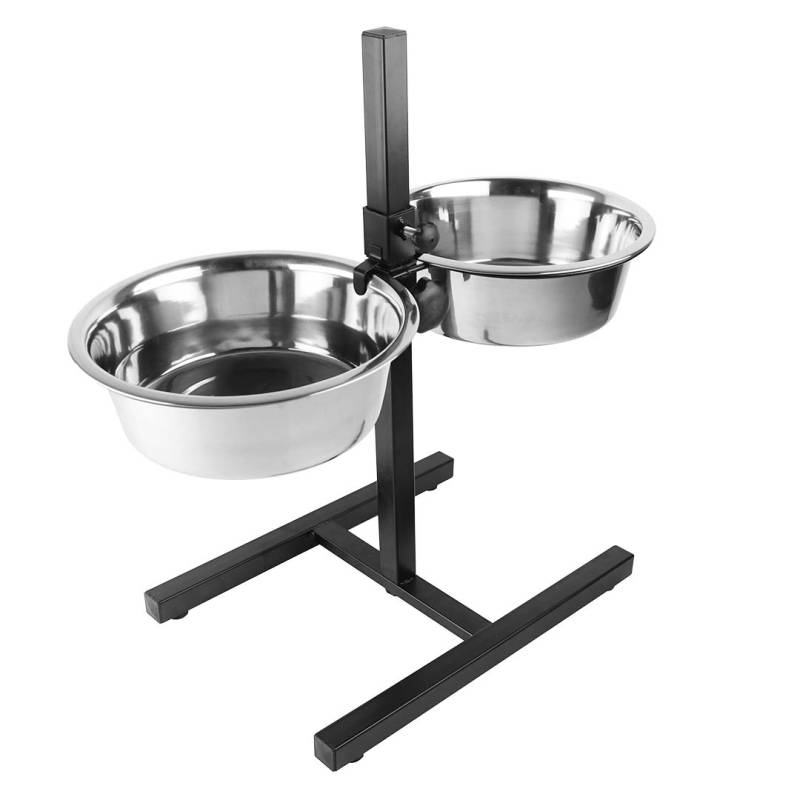 Duvoplus höhenverstellbarer Doppelnapf-Ständer - 2x 2830ml / 55,5x27x52,5cm Duvoplus höhenverstellbarer Doppelnapf-Ständer - 2x 2830ml / 55,5x27x52,5cm von DUVO