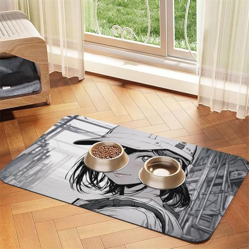 We Can Do It1 Print Pet Feeding Mat Dog Mat for Food and Water Bowl Dogs Water Dispenser Mat Dogs Accessories We Can Do It1 Print Pet Feeding Mat Dog Mat for Food and Water Bowl Dogs Water Dispenser Mat Dogs Accessories von DUWAA