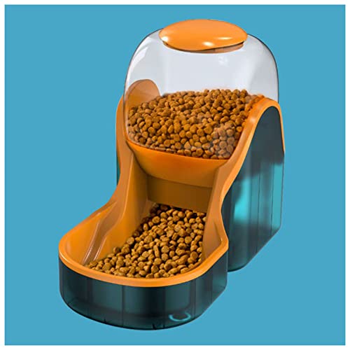 Futternapf Katze 3.8L Haustier Hund Katze Trinker Schüssel for Hunde Trinkwasserflasche Kätzchen Bowls Slow Food Fütterung Container Pet Supplies Geneigter futternapf Katze (Size : Bluefeeder) von DUnLap