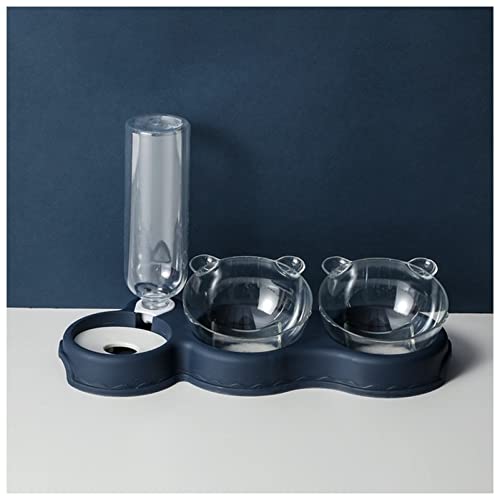 Futternapf Katze 3in1 Automatische PET-Katzenschüssel mit Trinkbrunnen Wasseraufbewahrungstierhundkatze-Lebensmittelschüssel tragbarer robuster Edelstahl 3 Schüsseln Geneigter futternapf Katze (Size Futternapf Katze 3in1 Automatische PET-Katzenschüssel mit Trinkbrunnen Wasseraufbewahrungstierhundkatze-Lebensmittelschüssel tragbarer robuster Edelstahl 3 Schüsseln Geneigter futternapf Katze (Size von DUnLap