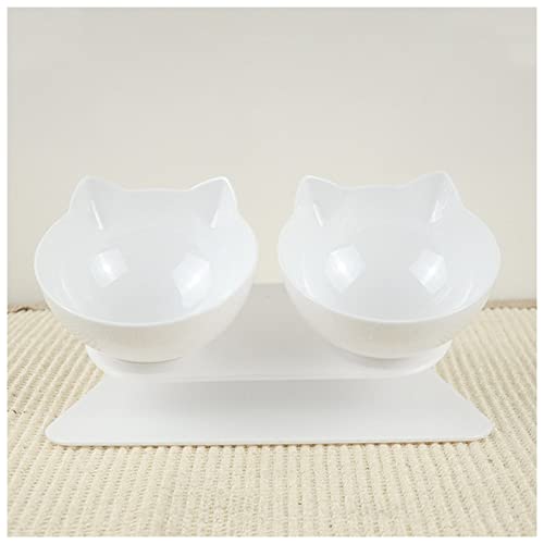 Futternapf Katze Katze Double Bowl Cat Bowl Hundeschüssel rutschfeste Lebensmittelschüssel mit angehobener Ständer Katze Fütterung & Bewässerungsbedarf Hundezufuhr Haustierbedarf Geneigter futternapf Futternapf Katze Katze Double Bowl Cat Bowl Hundeschüssel rutschfeste Lebensmittelschüssel mit angehobener Ständer Katze Fütterung & Bewässerungsbedarf Hundezufuhr Haustierbedarf Geneigter futternapf von DUnLap