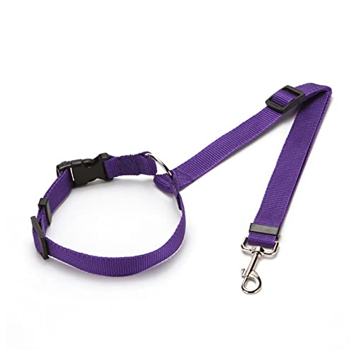 Seil Haustier Pet Products Universal Praktische Katze Hunde Sicherheit Einstellbar Auto Sicherheitsgurt Kabelbaum Leine Welpe Sicherheitsgurt Reise Clip Strap Leitungen Haustierleine Mit (Size : E) von DUnLap