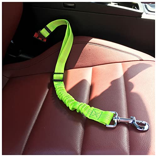 Seil Haustier Verbesserter Hundesitz Gürtel Hund Auto Sicherheitsgurte einstellbar Pet Sitzgürtel for Fahrzeug Nylon Haustier Sicherheitssitz Gürtel elastisch reflektierend Haustierleine Mit (Color : von DUnLap