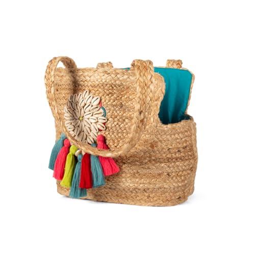 Dog with a Mission - Hundetasche | Hundetragetasche für kleine Hunde | Welpentasche |Transporttasche | Hundereisetasche | Jute | Strand - Einheitsgröße 41 x 20 x 30 cm Woodstock Dog with a Mission - Hundetasche | Hundetragetasche für kleine Hunde | Welpentasche |Transporttasche | Hundereisetasche | Jute | Strand - Einheitsgröße 41 x 20 x 30 cm Woodstock von Dog with a Mission