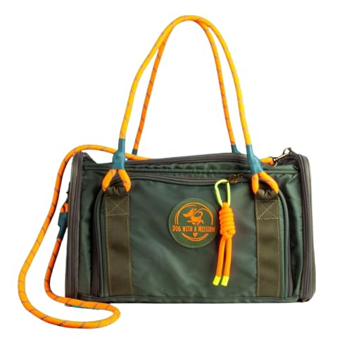Dog with a Mission - Reisetasche | Hundetragetasche | Tiertragetasche | Tasche | Travel Mate | Grün | Orange | Einheitsgröße - 40 x 24 x 28 cm Dog with a Mission - Reisetasche | Hundetragetasche | Tiertragetasche | Tasche | Travel Mate | Grün | Orange | Einheitsgröße - 40 x 24 x 28 cm von Dog with a Mission