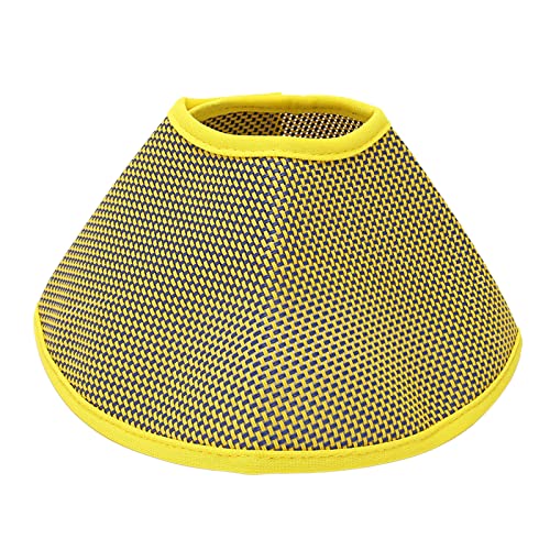 Cat Recovery Collar Prevent Licking Adjustable Breathable Woven Mesh Cat Cone Collar for Cats Kittens Pets Dogs (DWENGWUND9a-12) von DWENGWUN
