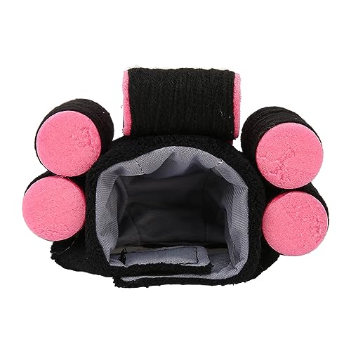 Katzenkostüm-Hut – Haustier-Kopfbedeckung für lustige Verkleidungen, Lockenhaar-Design von DWENGWUN
