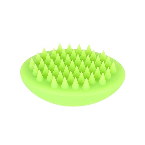 Pet Massage Brush Silicone Grooming Bathing Multifunctional Cleaning Brush Dogs Cats Skin Friendly Strong Effect Reduce Entanglement Easy Hold Pet Bath Applicable Scene (Blue) von DWENGWUN