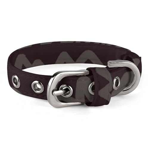 Afrikanisches Schlammtuch-Stammes-Hundehalsband, verstellbar, weich und bequem, Welpenhalsbänder mit Metallschnalle, Haustierhalsband für kleine, mittelgroße Haustiere Afrikanisches Schlammtuch-Stammes-Hundehalsband, verstellbar, weich und bequem, Welpenhalsbänder mit Metallschnalle, Haustierhalsband für kleine, mittelgroße Haustiere von DWVSFJM