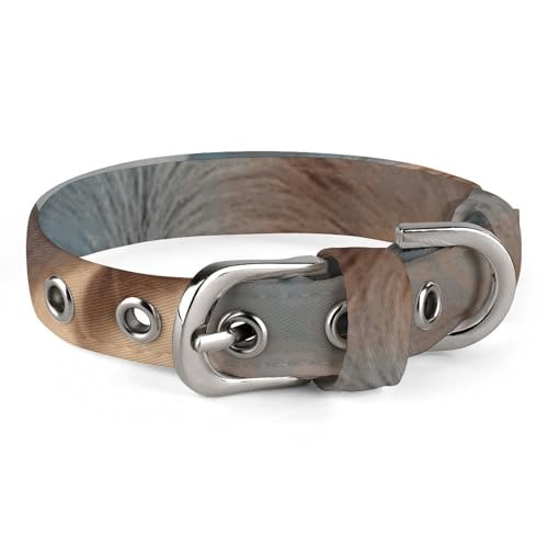 Docile Ziegen-Hundehalsband, verstellbar, weich und bequem, Welpenhalsbänder mit Metallschnalle, Haustierhalsband für kleine, mittelgroße Haustiere Docile Ziegen-Hundehalsband, verstellbar, weich und bequem, Welpenhalsbänder mit Metallschnalle, Haustierhalsband für kleine, mittelgroße Haustiere von DWVSFJM