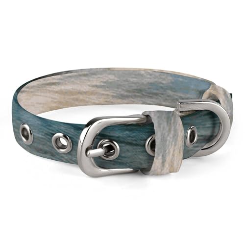 Glacier National Park Hundehalsband, verstellbar, weich und bequem, Welpenhalsbänder mit Metallschnalle, Haustierhalsband für kleine, mittelgroße Haustiere Glacier National Park Hundehalsband, verstellbar, weich und bequem, Welpenhalsbänder mit Metallschnalle, Haustierhalsband für kleine, mittelgroße Haustiere von DWVSFJM