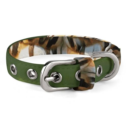 Hundehalsband mit Eulen-Ästen, verstellbar, weich und bequem, Welpenhalsbänder mit Metallschnalle, Haustierhalsband für kleine, mittelgroße Haustiere Hundehalsband mit Eulen-Ästen, verstellbar, weich und bequem, Welpenhalsbänder mit Metallschnalle, Haustierhalsband für kleine, mittelgroße Haustiere von DWVSFJM