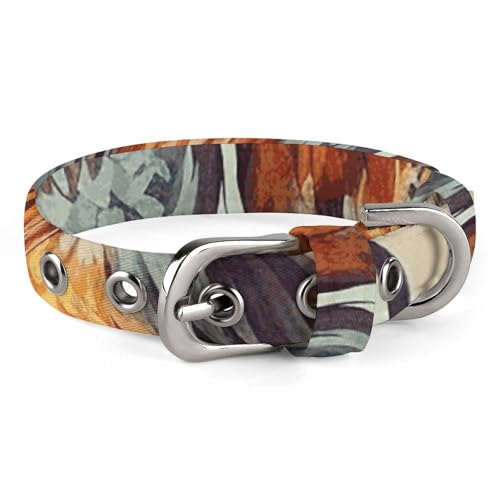 Hundehalsband mit Hahn und Henne, verstellbar, weich und bequem, Welpenhalsbänder mit Metallschnalle, Haustierhalsband für kleine, mittelgroße Haustiere Hundehalsband mit Hahn und Henne, verstellbar, weich und bequem, Welpenhalsbänder mit Metallschnalle, Haustierhalsband für kleine, mittelgroße Haustiere von DWVSFJM