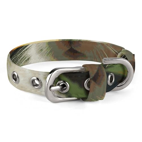 Hundehalsband mit Kaninchen- und Blume, verstellbar, weich und bequem, Welpenhalsbänder mit Metallschnalle, Haustierhalsband für kleine, mittelgroße Haustiere Hundehalsband mit Kaninchen- und Blume, verstellbar, weich und bequem, Welpenhalsbänder mit Metallschnalle, Haustierhalsband für kleine, mittelgroße Haustiere von DWVSFJM