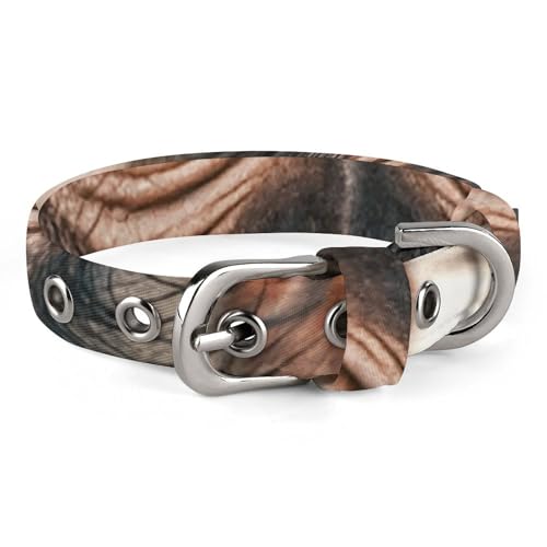 Hundehalsband mit niedlichem Affenmotiv, verstellbar, weich und bequem, mit Metallschnalle, Haustierhalsband für kleine, mittelgroße Haustiere Hundehalsband mit niedlichem Affenmotiv, verstellbar, weich und bequem, mit Metallschnalle, Haustierhalsband für kleine, mittelgroße Haustiere von DWVSFJM
