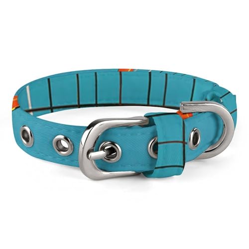 Lustiges Hundehalsband für Tennisschläger und Tennisbälle, verstellbar, weich und bequem, Welpenhalsbänder mit Metallschnalle, Haustierhalsband für kleine, mittelgroße Haustiere von DWVSFJM