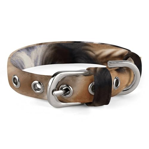 Niedliches Hundehalsband für Haustiere, verstellbar, weich und bequem, Welpenhalsband mit Metallschnalle, Haustierhalsband für kleine, mittelgroße Haustiere Niedliches Hundehalsband für Haustiere, verstellbar, weich und bequem, Welpenhalsband mit Metallschnalle, Haustierhalsband für kleine, mittelgroße Haustiere von DWVSFJM