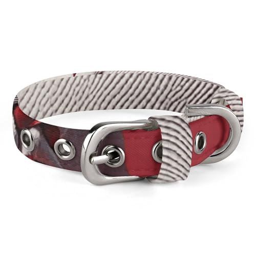 Sport-Baseball-Hundehalsband, verstellbar, weich und bequem, Welpenhalsband mit Metallschnalle, Haustierhalsband für kleine, mittelgroße Haustiere Sport-Baseball-Hundehalsband, verstellbar, weich und bequem, Welpenhalsband mit Metallschnalle, Haustierhalsband für kleine, mittelgroße Haustiere von DWVSFJM