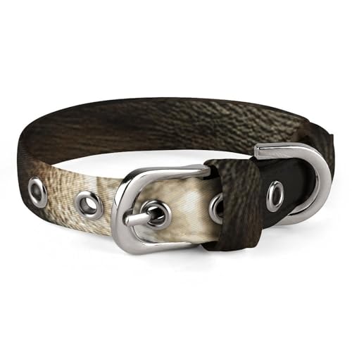 Tabby Cat Hundehalsband, verstellbar, weich und bequem, Welpenhalsband mit Metallschnalle, Haustierhalsband für kleine, mittelgroße Haustiere Tabby Cat Hundehalsband, verstellbar, weich und bequem, Welpenhalsband mit Metallschnalle, Haustierhalsband für kleine, mittelgroße Haustiere von DWVSFJM