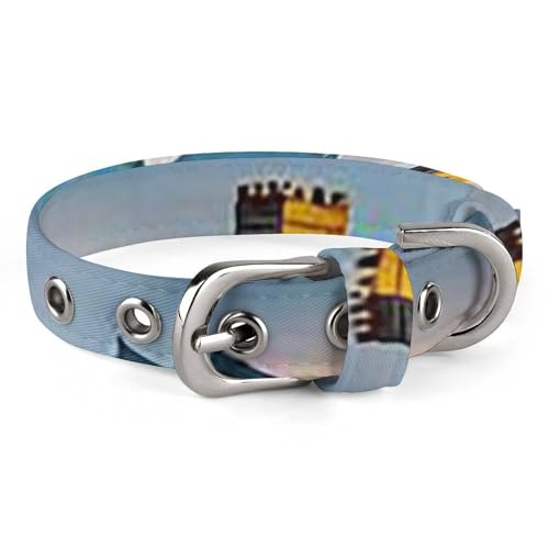 The Great Wall of China Hundehalsband, verstellbar, weich und bequem, Welpenhalsband mit Metallschnalle, Haustierhalsband für kleine, mittelgroße Haustiere The Great Wall of China Hundehalsband, verstellbar, weich und bequem, Welpenhalsband mit Metallschnalle, Haustierhalsband für kleine, mittelgroße Haustiere von DWVSFJM