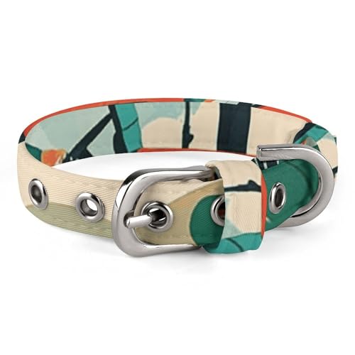 Traktor Farming Hundehalsband, verstellbar, weich und bequem, Welpenhalsbänder mit Metallschnalle, Haustierhalsband für kleine, mittelgroße Haustiere Traktor Farming Hundehalsband, verstellbar, weich und bequem, Welpenhalsbänder mit Metallschnalle, Haustierhalsband für kleine, mittelgroße Haustiere von DWVSFJM