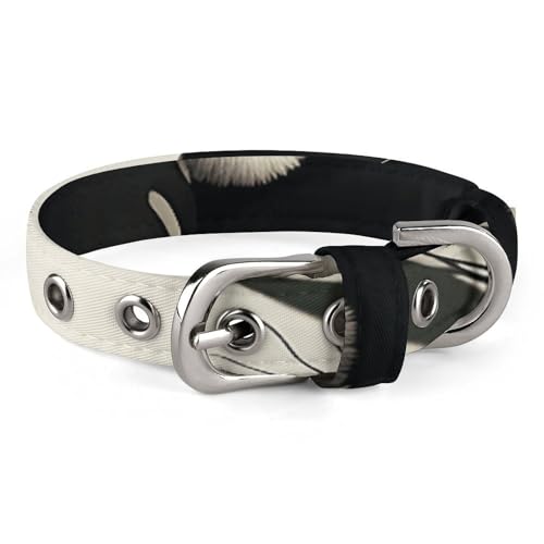 Verspieltes Panda-Hundehalsband, verstellbar, weich und bequem, Welpenhalsbänder mit Metallschnalle, Haustierhalsband für kleine, mittelgroße Haustiere Verspieltes Panda-Hundehalsband, verstellbar, weich und bequem, Welpenhalsbänder mit Metallschnalle, Haustierhalsband für kleine, mittelgroße Haustiere von DWVSFJM