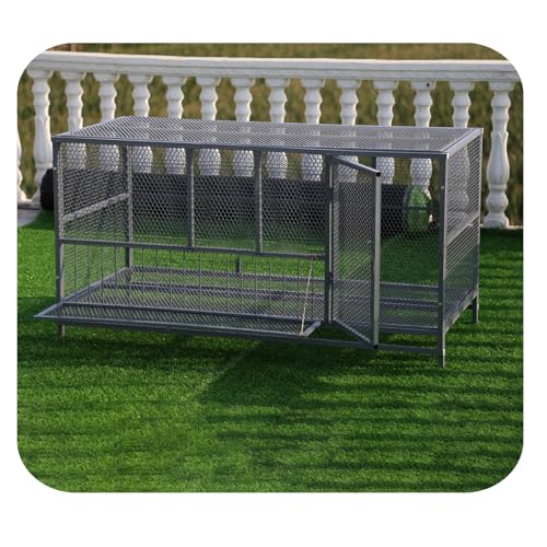 Grau Verdickter Hühnerstall Für Den Außenbereich Komfortabler Geflügelkäfig Für Die Heimzucht Einfach Zu Installierendes Design Zur Zucht Von Hühnern Enten Gänsen(Size:150 * 60 * 73cm) von DWZL