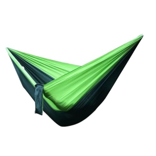 DWZXL Hängematte Camping-Hängematte Im Freien, Schaukel for Erwachsene, Drinnen, Studentenwohnheim, Picknick, Camp, Einzelne Anti-Rollover-Hängematte Outdoor Hängematte(Blue,L) von DWZXL