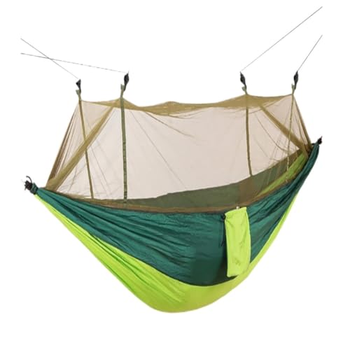 Hängematte Danshuang Human Hammock Outdoor Swing Outdoor Anti-Rollover Hängesessel Schlafsaal Indoor Camping Picknick Outdoor Hängematte(B) von DWZXL