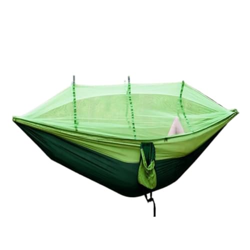 Hängematte Hängematte Outdoor Camping Anti-Moskito Outdoor Camping mit Moskitonetz atmungsaktives hängendes Baumzelt Outdoor Hängematte(C) von DWZXL