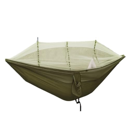 Hängematte Hängematte Outdoor Camping Anti-Moskito Outdoor Camping mit Moskitonetz atmungsaktives hängendes Baumzelt Outdoor Hängematte(D) von DWZXL