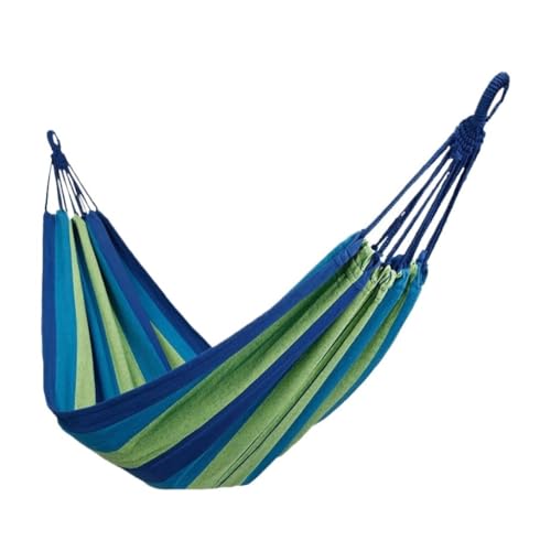 Hängematte Leinwand Hängematte Outdoor Schaukel Outdoor Camping Anti-Rollover Hängen Stuhl Schlafsaal Indoor Camping Picknick Outdoor Hängematte von DWZXL