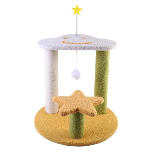 DWZXL Katzen Kletterwand Katzen-Klettergerüst, dreischichtige Katzen-Sprungplattform, Sisal-Katzen-Sprungplattform, Katzennest, Katzenspielzeug Klettergerüst Für Katzen DWZXL Katzen Kletterwand Katzen-Klettergerüst, dreischichtige Katzen-Sprungplattform, Sisal-Katzen-Sprungplattform, Katzennest, Katzenspielzeug Klettergerüst Für Katzen von DWZXL