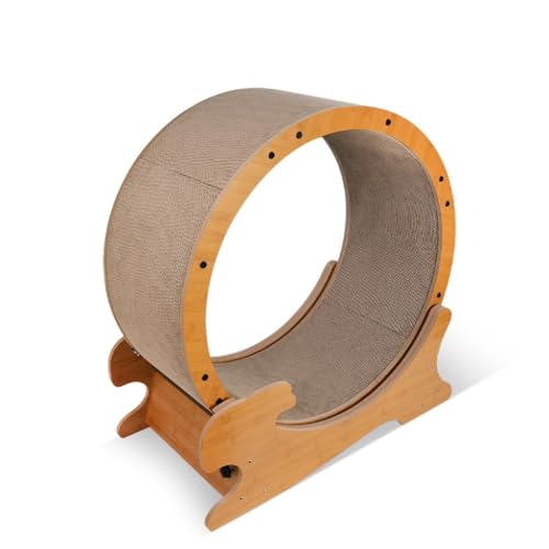 DWZXL Katzenrad Home Papier Katzenkratzbrett Laufband Kann Bremsen Katzen Fitness Roller Leise Katzenkrallenbrett Kann Ersetzt Werden Cat Wheel DWZXL Katzenrad Home Papier Katzenkratzbrett Laufband Kann Bremsen Katzen Fitness Roller Leise Katzenkrallenbrett Kann Ersetzt Werden Cat Wheel von DWZXL