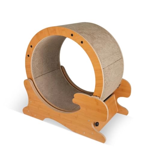 DWZXL Katzenrad Katzenkratzbrett, Laufband, kann bremsen, Katzen-Fitness-Roller, stummes Katzenkrallenbrett, kann 60 Kätzchen ersetzen Cat Wheel DWZXL Katzenrad Katzenkratzbrett, Laufband, kann bremsen, Katzen-Fitness-Roller, stummes Katzenkrallenbrett, kann 60 Kätzchen ersetzen Cat Wheel von DWZXL