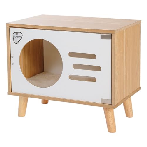 DWZXL katzenhaus Indoor Katzenvilla, quadratischer Massivholz-Nachttisch, Katzenschrank, universell for alle Jahreszeiten, halbgeschlossener Katzenschrank Katzenkäfig DWZXL katzenhaus Indoor Katzenvilla, quadratischer Massivholz-Nachttisch, Katzenschrank, universell for alle Jahreszeiten, halbgeschlossener Katzenschrank Katzenkäfig von DWZXL