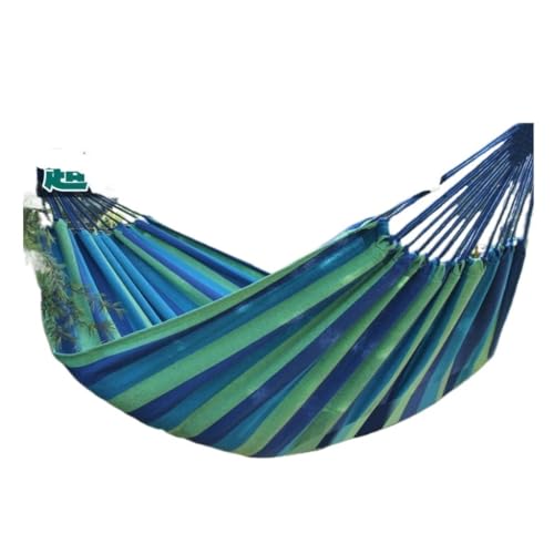 Hängematte Hängematte for Den Innenbereich, Dicke Leinwand, Schaukel, Anti-Überschlag, Reine Baumwolle Und Leinen, Camping, Outdoor, Zuhause, Balkon, Hängematte Outdoor Hängematte(E) von DWZXL