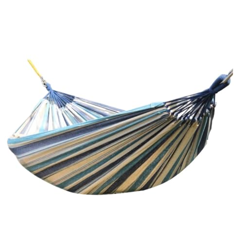 Hängematte Hängematte for Den Innenbereich, Dicke Leinwand, Schaukel, Anti-Überschlag, Reine Baumwolle Und Leinen, Camping, Outdoor, Zuhause, Balkon, Hängematte Outdoor Hängematte(F) von DWZXL