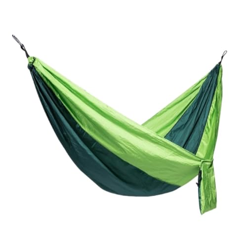 Hängematte Outdoor Camping Dicke Leinwand Hängematte Outdoor Schaukel Hause Einzel Doppel Schlafsaal Schlafen Student Anti-Rollover Outdoor Hängematte(C) von DWZXL