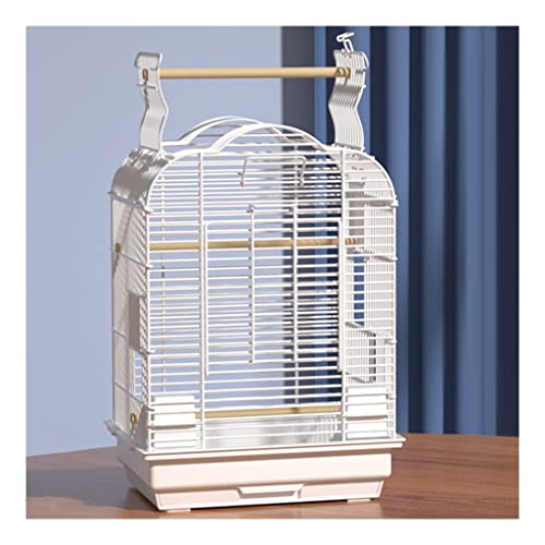 Vogelkäfig Wellensittich Nymphensittich Volieren, Stahl Eisen Vogelkäfig, Großes Oberlicht Taubenkäfig, Mit Tablett Vogelvolierea, Großer Raum Sittichkäfig (Color : White A, S : 46 * 36 * 81.5cm) Vogelkäfig Wellensittich Nymphensittich Volieren, Stahl Eisen Vogelkäfig, Großes Oberlicht Taubenkäfig, Mit Tablett Vogelvolierea, Großer Raum Sittichkäfig (Color : White A, S : 46 * 36 * 81.5cm) von DXIUM