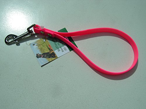 Angel for Pets MJH BioThane Kurzführer Schlaufe 25cm/16mm pink von DXQ