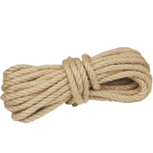 DXRPO 10m Sisalseil für Kratzbaum 10mm, Sisalseil Natur Sisal Seil für Katzen, Kratzseil, Katzenzubehör, Haushalt, Garten, DIY, Dekoration DXRPO 10m Sisalseil für Kratzbaum 10mm, Sisalseil Natur Sisal Seil für Katzen, Kratzseil, Katzenzubehör, Haushalt, Garten, DIY, Dekoration von DXRPO