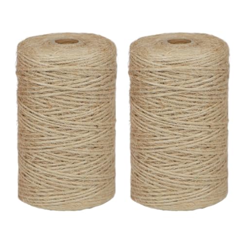 DXRPO Natur Juteschnur Kordel, 1mm x 200m Juteseil, Sisalseil, Gartenschnur, Paketschnur, Hanfseil, Bastelschnur Reißfest für DIY Basteln, Kratzbaum, Kunstgewerbe Gartenarbeit Dekorieren DXRPO Natur Juteschnur Kordel, 1mm x 200m Juteseil, Sisalseil, Gartenschnur, Paketschnur, Hanfseil, Bastelschnur Reißfest für DIY Basteln, Kratzbaum, Kunstgewerbe Gartenarbeit Dekorieren von DXRPO